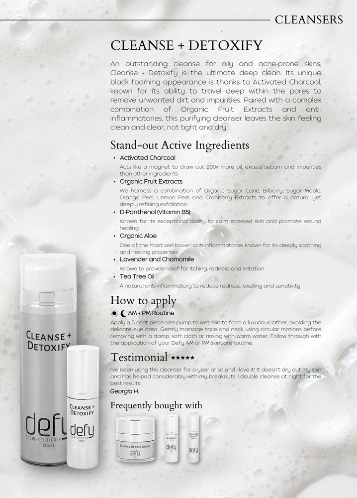 Cleanse-Detoxify-Defy-Cosmeceuticals-Beauty-on-Rose-Essendon-Melbourne