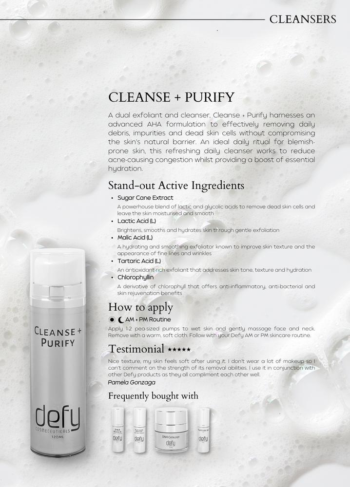 Cleanse-Purify-Defy-Cosmeceuticals-Beauty-on-Rose-Essendon-Melbourne
