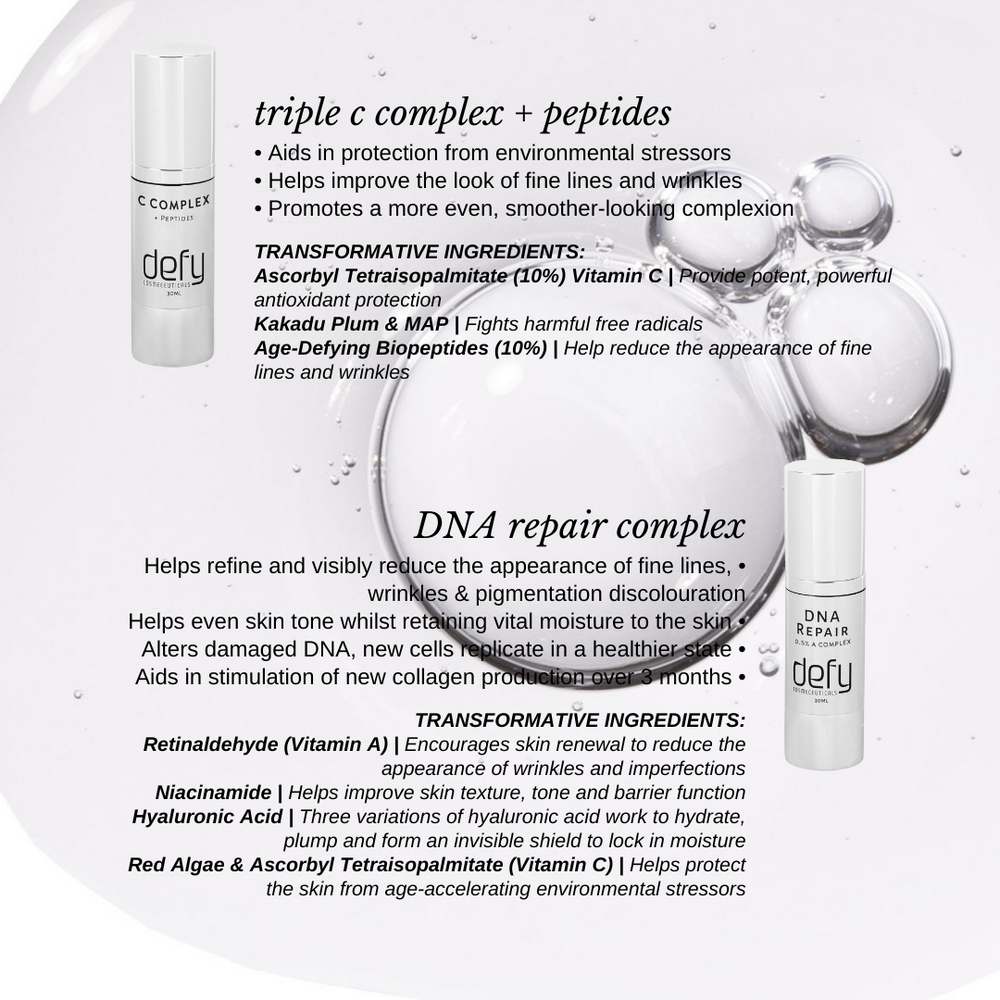 DNA Repair Complex, Defy Cosmeceuticals, Beauty on Rose, Essendon, Melbourne, Australia