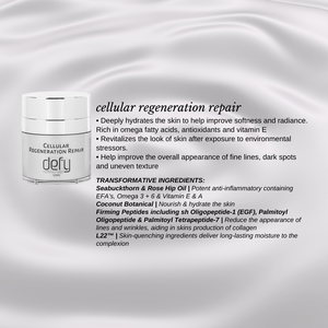 Cellular Regeneration Repair | Defy Cosmeceuticals, Beauty on Rose, Essendon, Melbourne, Australia